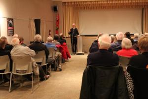 Author John Goddard discussing the Toronto Museums